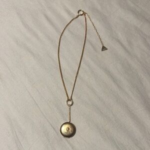 ANTHROPOLOGIE star locket necklace